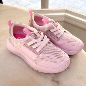 Hey Dude Pink Glitter Kids Sneakers